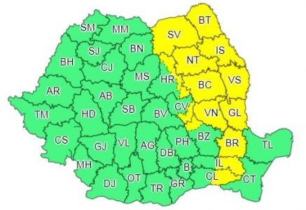Cod galben de ninsori și polei pentru toată zona Moldovei, ZCH NEWS - sursa ta de informații