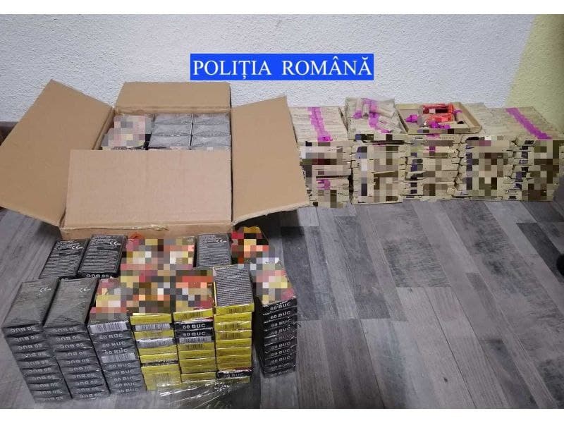 Acțiuni ale polițiștilor nemțeni pentru combaterea comerțului ilegal cu articole pirotehnice