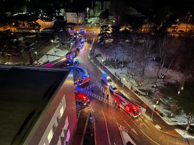 Știre actualizată. Video. Foto. Incendiu în toiul nopții la Spitalul Județean Suceava, ZCH NEWS - sursa ta de informații