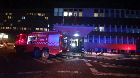 Știre actualizată. Video. Foto. Incendiu în toiul nopții la Spitalul Județean Suceava, ZCH NEWS - sursa ta de informații
