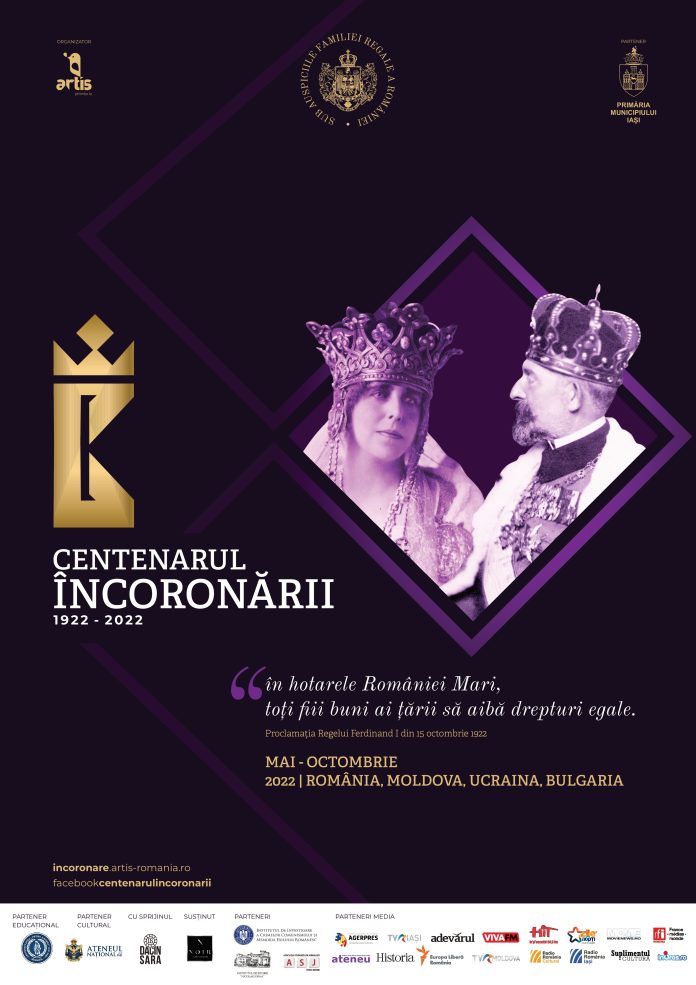 centenarul incoronarii afis