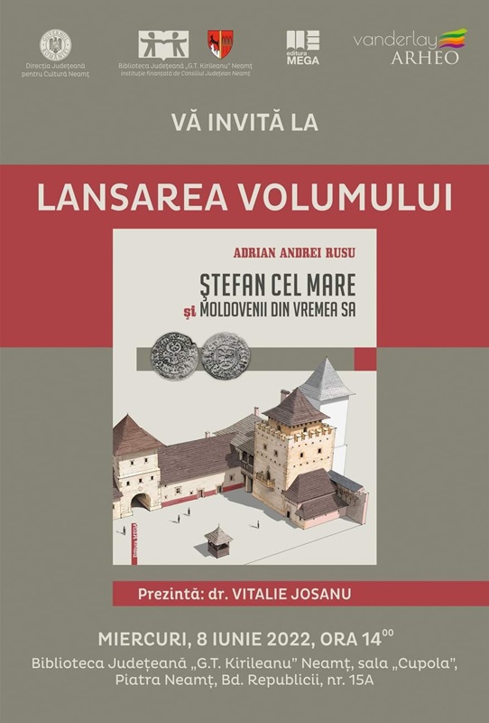 Lansare de carte la Biblioteca Județeană G.T. Kirileanu: „Ştefan cel Mare şi moldovenii din vremea sa&#8221;, ZCH NEWS - sursa ta de informații