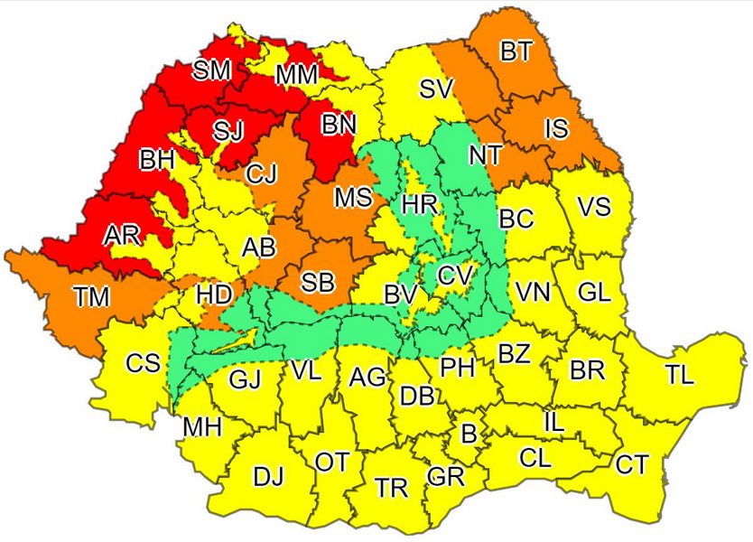 Avertizări de caniculă în Regiunea Nord-Est: COD PORTOCALIU în Botoşani, Iaşi, Neamţ şi Suceava, ZCH NEWS - sursa ta de informații