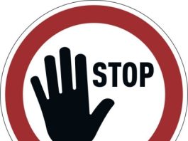 Nu a oprit la Stop şi-a băgat un om în spital!
