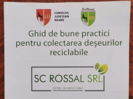 Brusturi: Rossal, campanie de conștientizare privind colectarea separată a deșeurilor