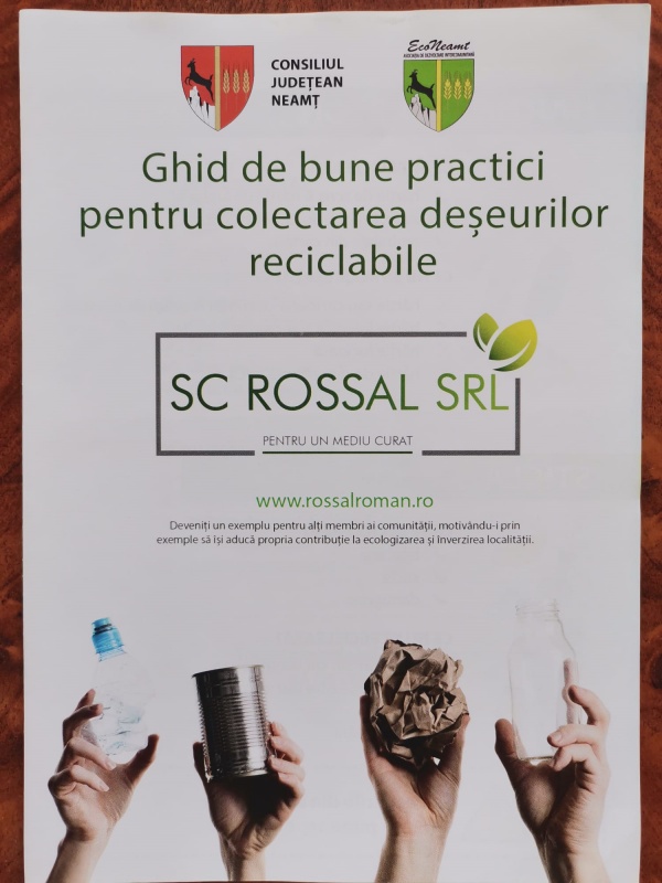 Brusturi: Rossal, campanie de conștientizare privind colectarea separată a deșeurilor, ZCH NEWS - sursa ta de informații