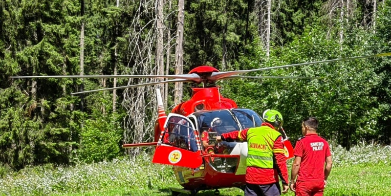 Turistă din București salvată cu elicopterul din Ceahlău, ZCH NEWS - sursa ta de informații