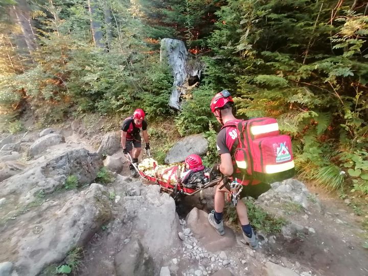 Intervenții la foc continuu pentru Salvamont Neamț: accidente, epuizare, atacuri ale viespilor