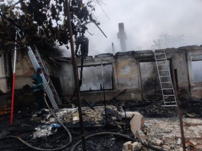 Intervenţie dificilă la un incendiu ce a distrus o gospodărie din Bahna, ZCH NEWS - sursa ta de informații
