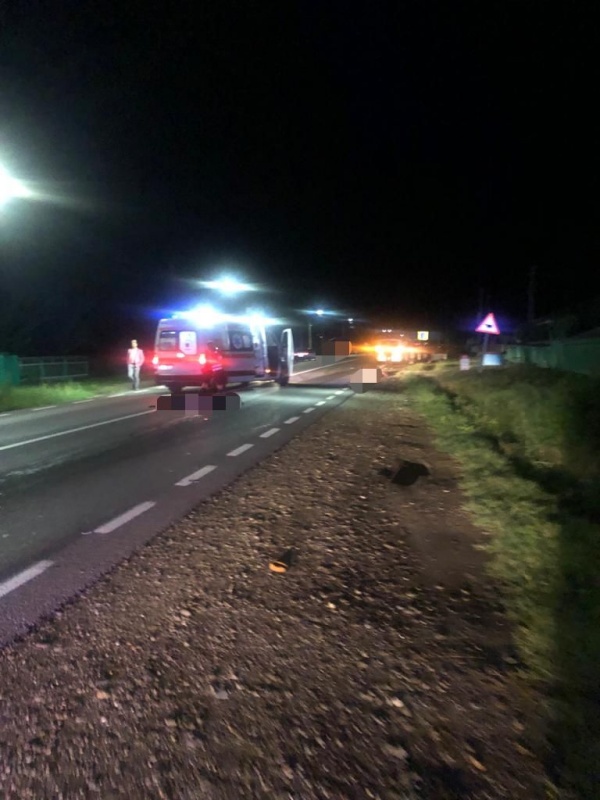 Accident mortal în Botești: un șofer din Ucraina a lovit doi pietoni