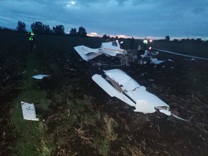 Un avion cu două persoane s-a prăbușit la Hurjuieni, ZCH NEWS - sursa ta de informații