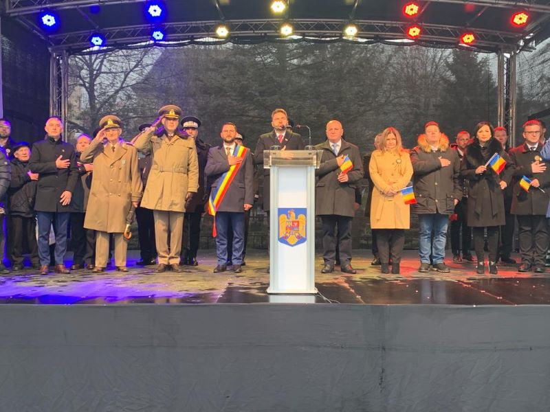 Live. Paradă de Ziua Națională la Piatra Neamț