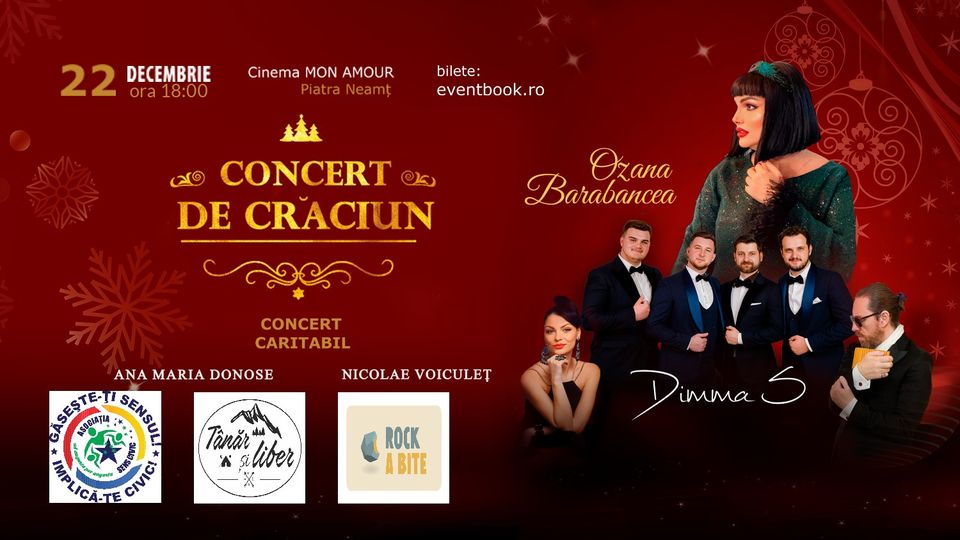 Concert caritabil şi concurs foto #PiatraLuiCrăciun, ZCH NEWS - sursa ta de informații