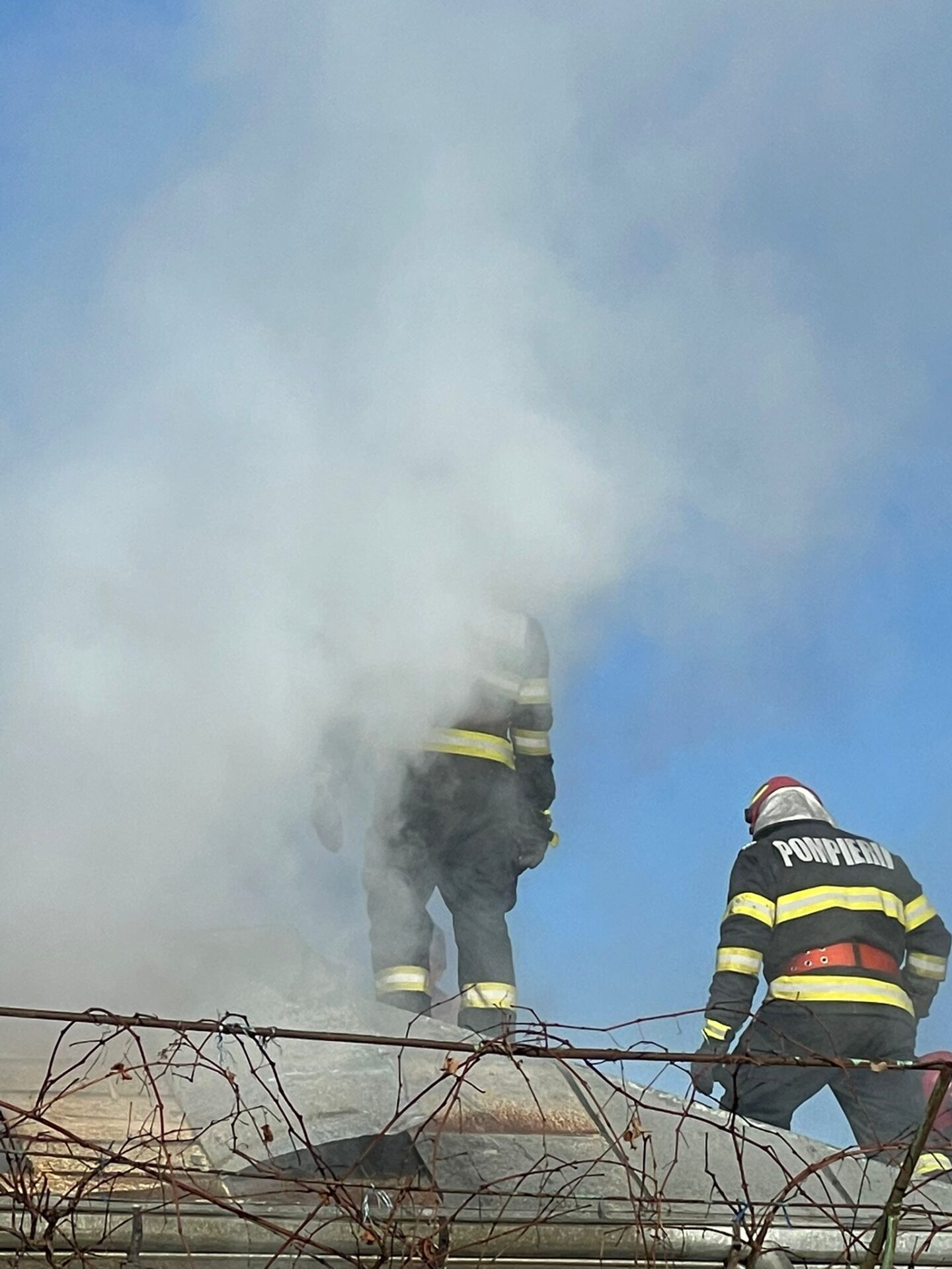 Incendiu de sezon la Sagna