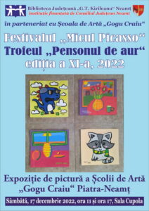 Festivalul “Micul Picasso“, la Biblioteca Neamț, ZCH NEWS - sursa ta de informații