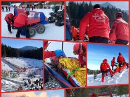 Pericol de avalanşă în lanţul muntos Ceahlău-Călimani-Bistriţei