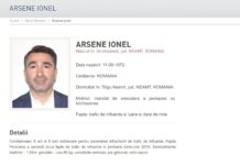 condamnații fugari - Ionel Arsene