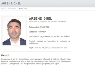 condamnații fugari - Ionel Arsene