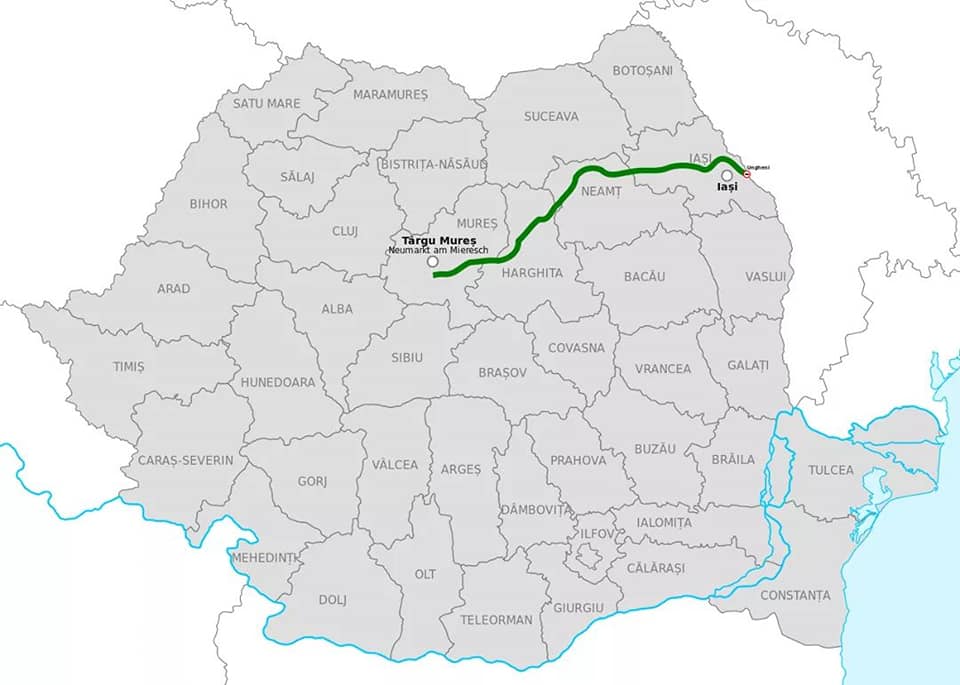 Documentaţia pentru tronsonul Miercurea Nirajului-Vânători-Neamţ din Autostrada Unirii a ajuns la APM Neamţ, ZCH NEWS - sursa ta de informații