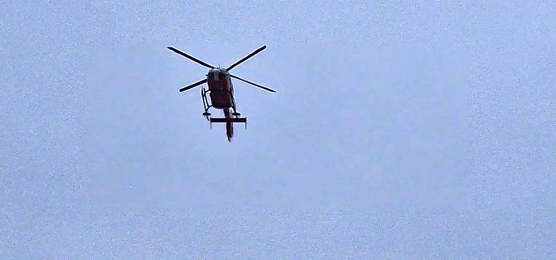 Piatra-Neamț: Bolnav transportat la Iași cu elicopterul SMURD