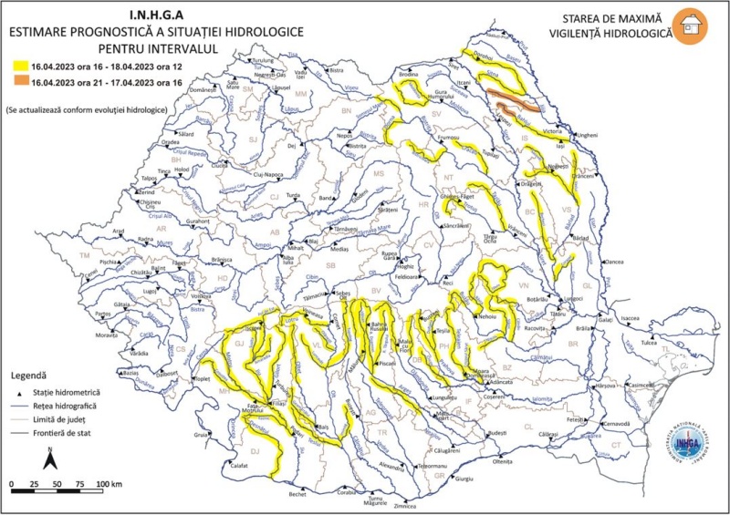 Avertizări meteo și hidrologice în regiunea Moldovei, ZCH NEWS - sursa ta de informații