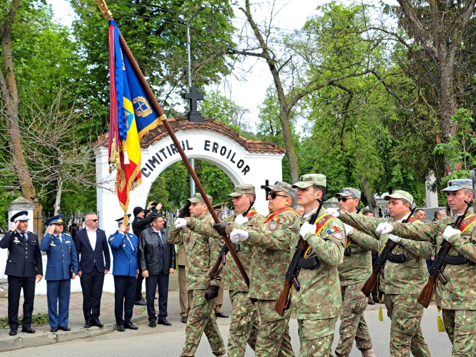 VIDEO. FOTO. Premieră la Ceremonia militară de Ziua Independenţei Naţionale
