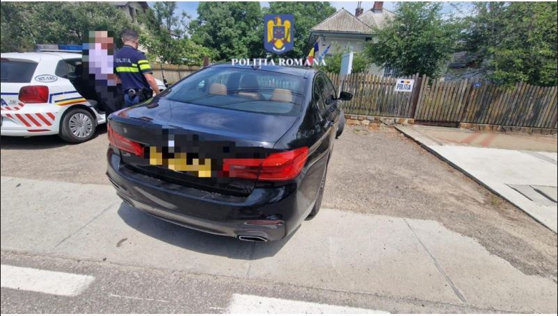 BMW furat din Marea Britanie, descoperit în trafic, la Agapia, ZCH NEWS - sursa ta de informații