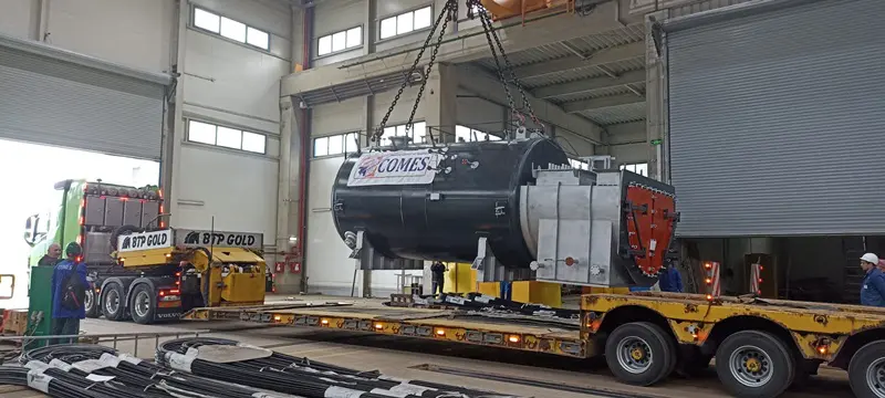 Comes livrează un boiler de 41 tone pentru un mare producător din Germania, ZCH NEWS - sursa ta de informații