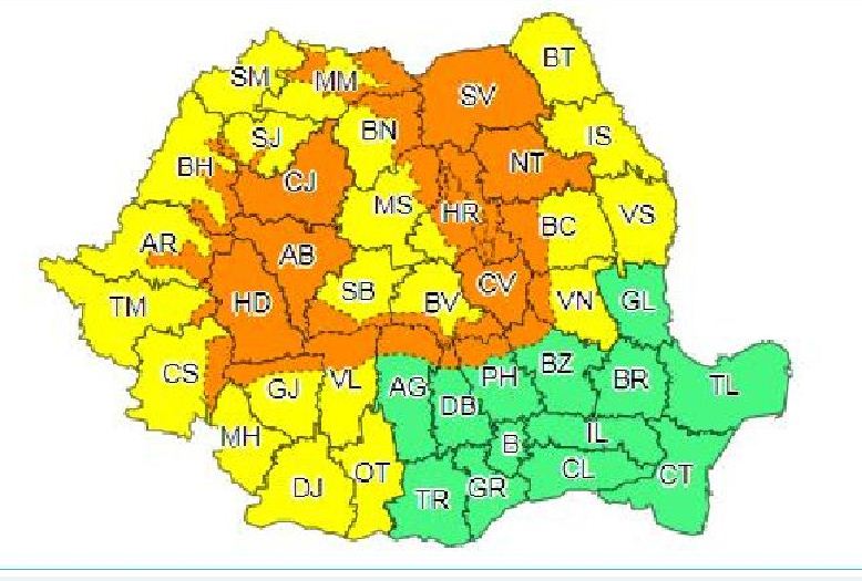Moldova sub coduri de ploi