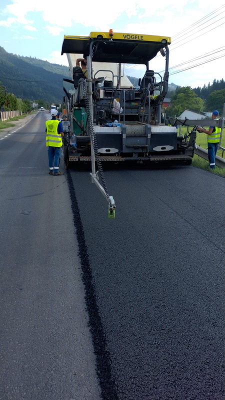 FOTO Lucrări pe drumul naţional la Grinţieş, trafic dirijat, ZCH NEWS - sursa ta de informații