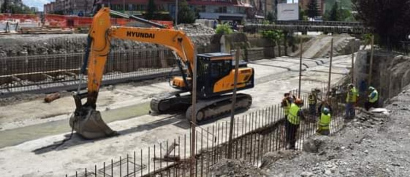 Piatra-Neamț: Stadiul lucrărilor la podul de la spital, ZCH NEWS - sursa ta de informații