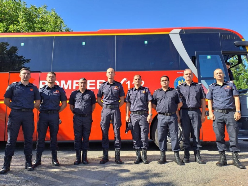 Doi pompieri nemțeni pleacă în cel de-al doilea contingent către Franța, ZCH NEWS - sursa ta de informații
