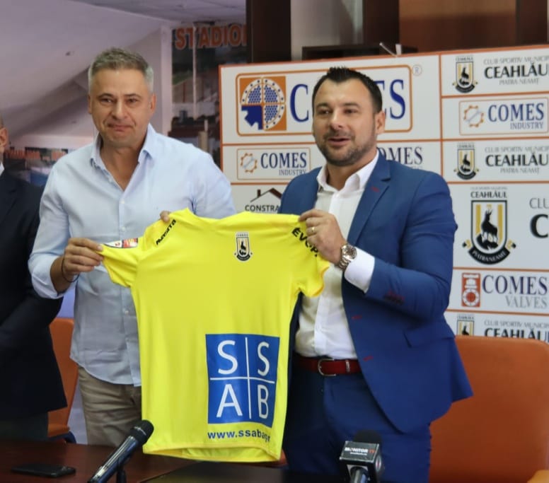 L2 SSAB-AG Bacău este noul sponsor al CSM Ceahlăul Piatra Neamţ, ZCH NEWS - sursa ta de informații