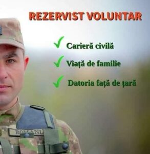 Continuă campania de recrutare a rezerviștilor voluntari, ZCH NEWS - sursa ta de informații