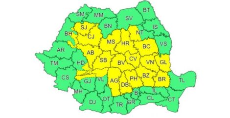 Cod galben de ploi în Neamț și Bacău, ZCH NEWS - sursa ta de informații