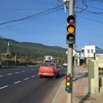 Pornirea semafoarelor pe coridorul de mobilitate de pe Dimitrie Leonida a început cu o pauză de lucru