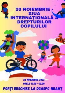 Neamț. Manifestări dedicate Zilei Internaționale a Drepturilor Copilului, ZCH NEWS - sursa ta de informații