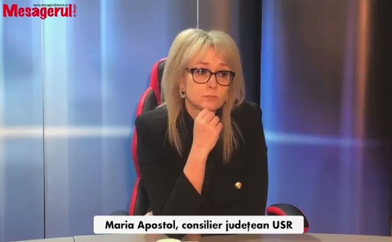 Consilierul județean USR Maria Apostol, un posibil candidat la șefia Consiliului Județean Neamț