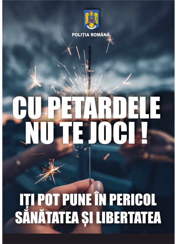 Atenție la petarde, se pot aplica amenzi de până la 7.500 lei