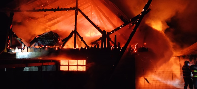 Incendiu devastator la Timișești: 20 de animale au ars de vii, ZCH NEWS - sursa ta de informații