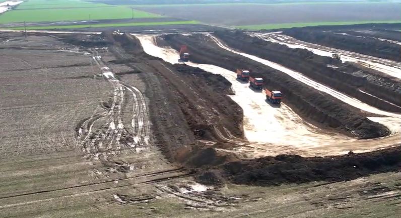 Imagini aeriene spectaculoase de la lucrările din Neamț de la Autostrada A7, ZCH NEWS - sursa ta de informații