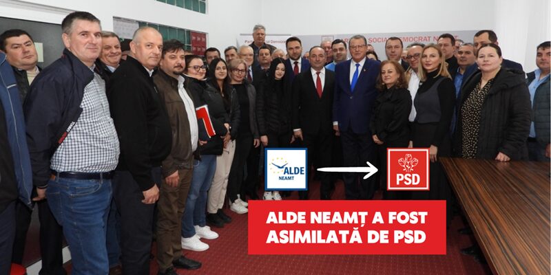 Comunicat de presă. ALDE Neamț a fost asimilată de PSD. PNL pierde un posibil aliat din zona liberală, ZCH NEWS - sursa ta de informații