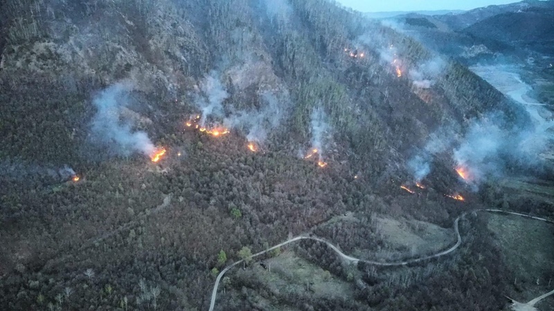 ISU Neamț intervine la un incendiu de pădure din Târgu Ocna, ZCH NEWS - sursa ta de informații