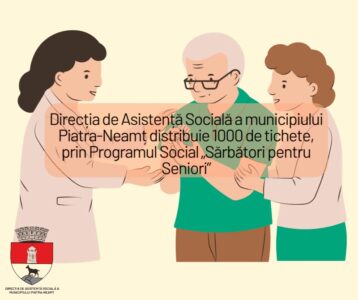 Continuă distribuirea tichetelor sociale acordate prin programul „Sărbători pentru Seniori”, ZCH NEWS - sursa ta de informații