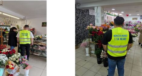 ITM Neamț- verificări la comercianții de flori, ZCH NEWS - sursa ta de informații