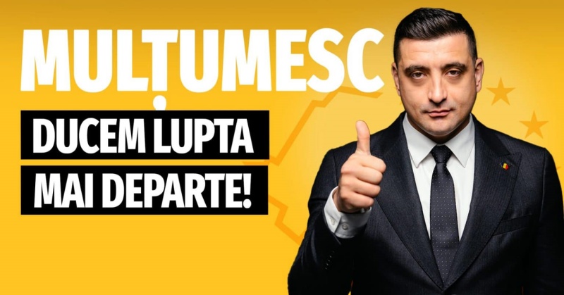 George Simion este candidatul AUR la alegerile prezidențiale