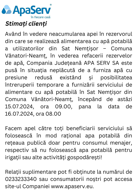 Nemtisor Vanaotri Nt 15.07.2024