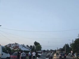 Neamț. Un tânăr băut s-a răsturnat cu mașina