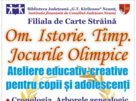 Ateliere educativ-creative la Biblioteca Neamț