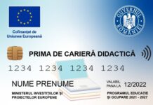 Primele de carieră didactică, disponibile pe carduri